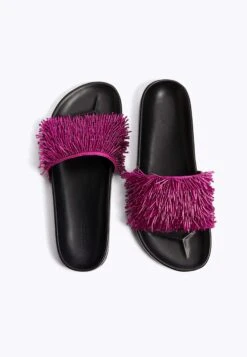 Oysho Appliqué Slides 11272280CiabattinePurple Donna Ciabatte E Zoccoli OY111A0CF-I11 -Oysho Negozio b4551444b95742b496ae5e6f2a0367f4