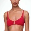 Oysho U-Neck Halter - Bikini Pezzo Sopra - Red -Oysho Negozio b6c184f0c2f64f0aa2f2806de19f146e