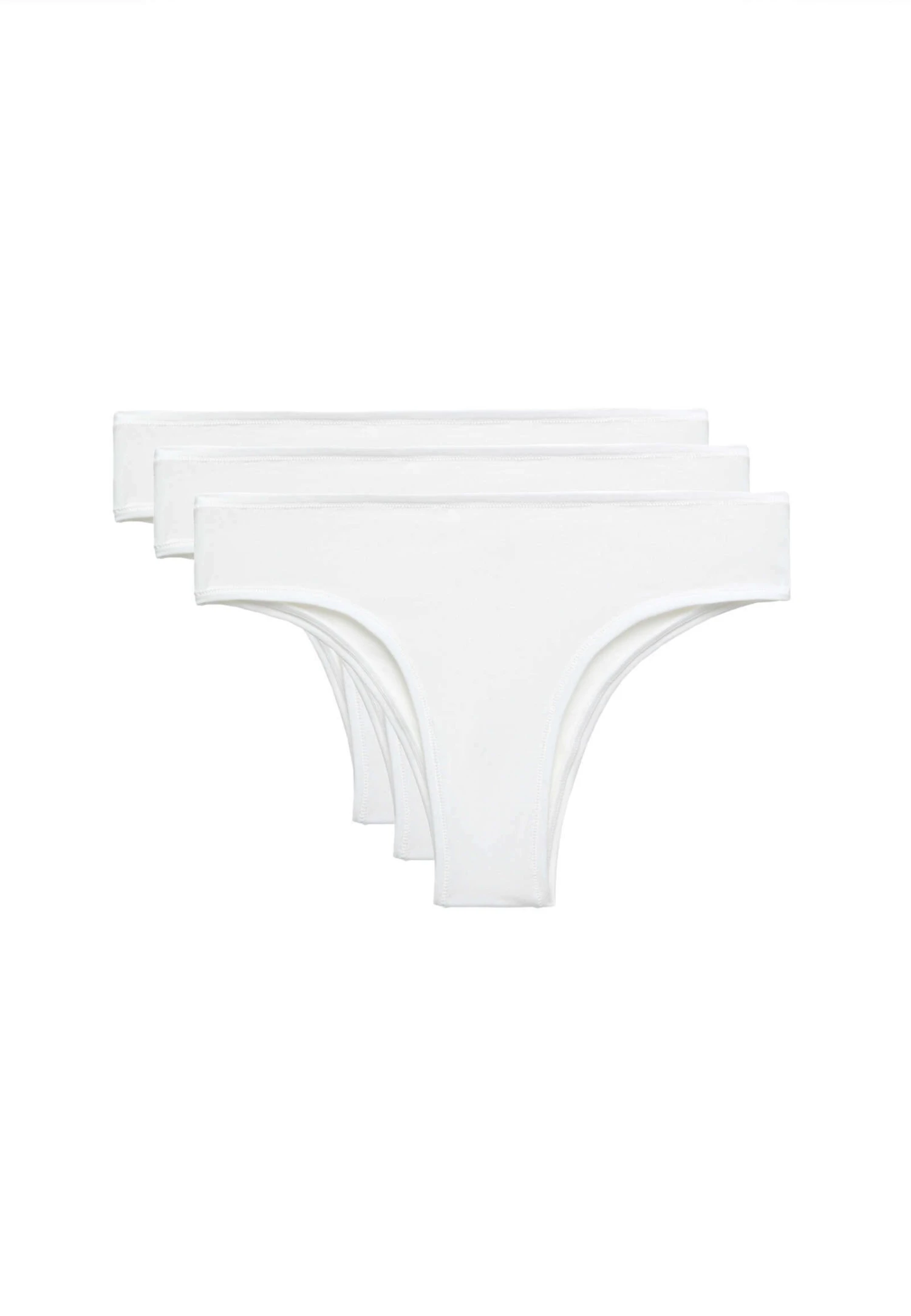 Oysho 3 Pack Cheeky BrazilianSlipWhite Donna Intimo OY181R1BH-A11 7 Oysho 3 Pack Cheeky BrazilianSlipWhite Donna Intimo OY181R1BH-A11 - immagine 5