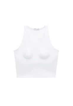 Oysho Compressive Tank- Top - White -Oysho Negozio c5a38ed786654a8285219b6d70c6554e
