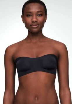 Oysho InvisibleWith Removable StrapsReggiseno Con Spalline RegolabiliBlack Donna Intimo OY181A0VD-Q11