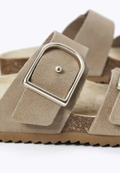 Oysho With Buckles - Ciabattine - Beige -Oysho Negozio c97371dc31bb40f9b676642c43099ade