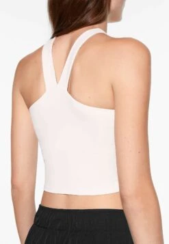 Oysho Comfortlux With Crossover Neckline And Cups - Top - White -Oysho Negozio cbf4362aed924eadab7407019350ff42