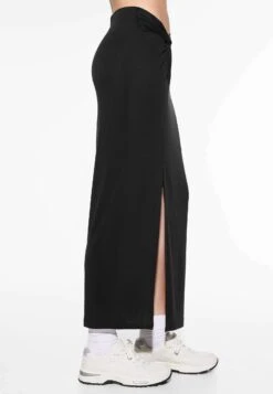 Oysho Modal Knot Midi - Gonna Lunga - Black -Oysho Negozio cceaf68c3849447e93414157a4f43809