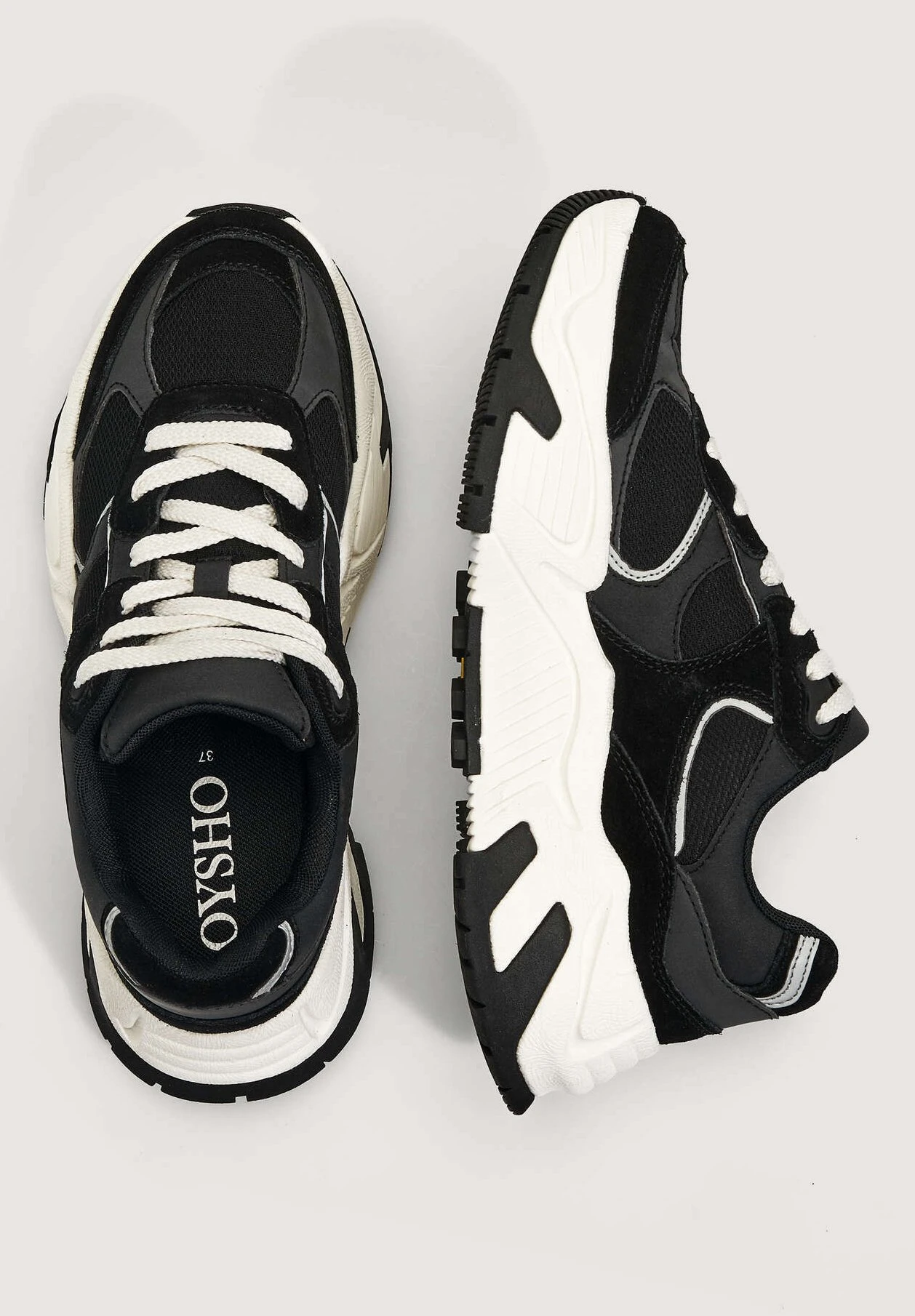 Oysho Sneakers BasseBlack Donna Sneakers OY141A01R-Q11 6 Oysho Sneakers BasseBlack Donna Sneakers OY141A01R-Q11 - immagine 4