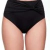 Oysho Full-Coverage Draped - Bikini Pezzo Sotto - Black -Oysho Negozio d6fd80bc6a0c438985d7c12267f3fabf