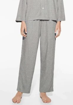 Oysho Jacquard Pantaloni Del PigiamaLight Grey Donna Intimo Notte E Loungewear OY181O14B-C11