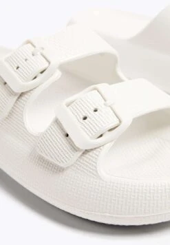 Oysho Buckle Moulded - Ciabatte Da Mare - White -Oysho Negozio dd0add40e6b642c0ae97c14d92fcdce8