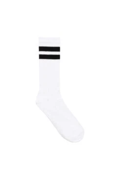 Oysho Stripe Sports ClassicCalzeBlack Donna Calze OY181F0RG-Q11 -Oysho Negozio e5d4641c10394faca1198706e925ad61