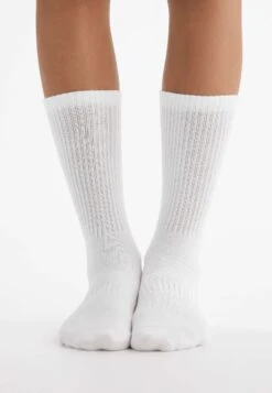 Oysho 3 Pairs- Calze Sportive - White -Oysho Negozio e9699d1e646b491eb4cd1e18d5d3ac53