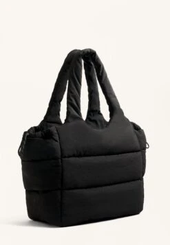 Oysho PADDED SHOPPER - Shopping Bag - Black -Oysho Negozio e9c254bbbfa74846ba34c989ff0f5f9d