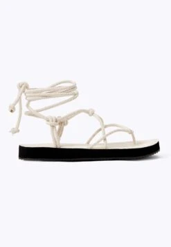 Oysho Tied - Sandali - White -Oysho Negozio edfdfce16d0e4eca98395305f47fad47