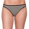 Oysho Textured Stripe Bikini Pezzo SottoBlack Donna Moda Mare OY181I0NZ-Q11 -Oysho Negozio f2c8fc8b665344859f2e1ac6438c203e