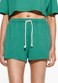 Oysho Washed - Shorts - Green