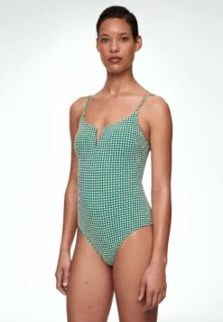 Oysho Mini GeometricCostume Da BagnoNeon Green Donna Moda Mare OY181G07I-M11